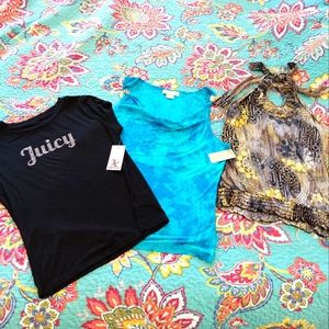 3 Blouses with 1 price  $53